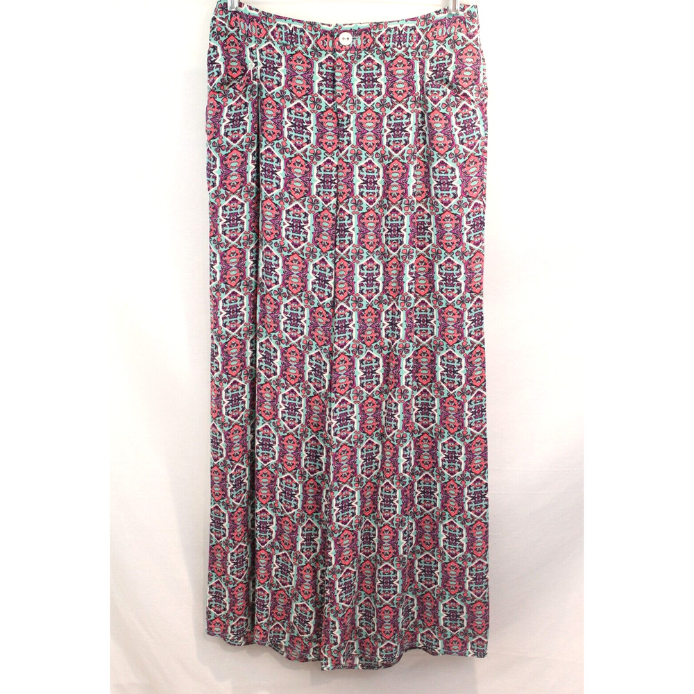 Elevenses Anthropologie South Shore Boho Pants Womens Size 6T Pockets Wide Leg